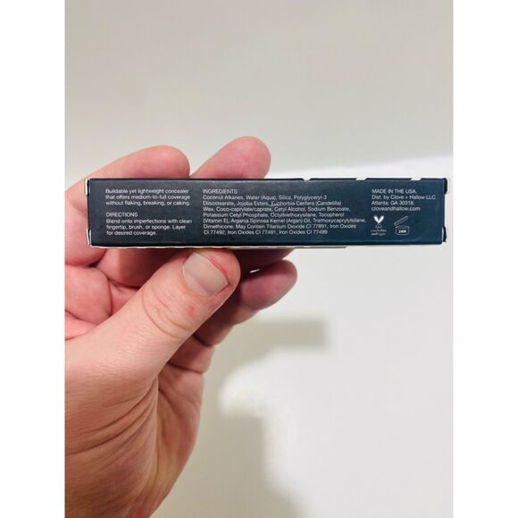 Clove + Hallow Conceal and Correct #13 Concealer Color Medium Golden Undertones - Picture 7 of 9